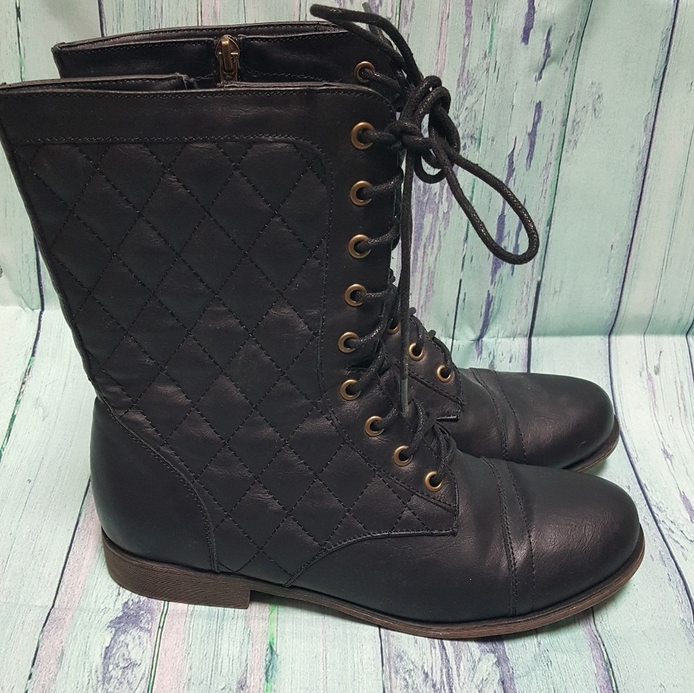 Black Madden girl boots